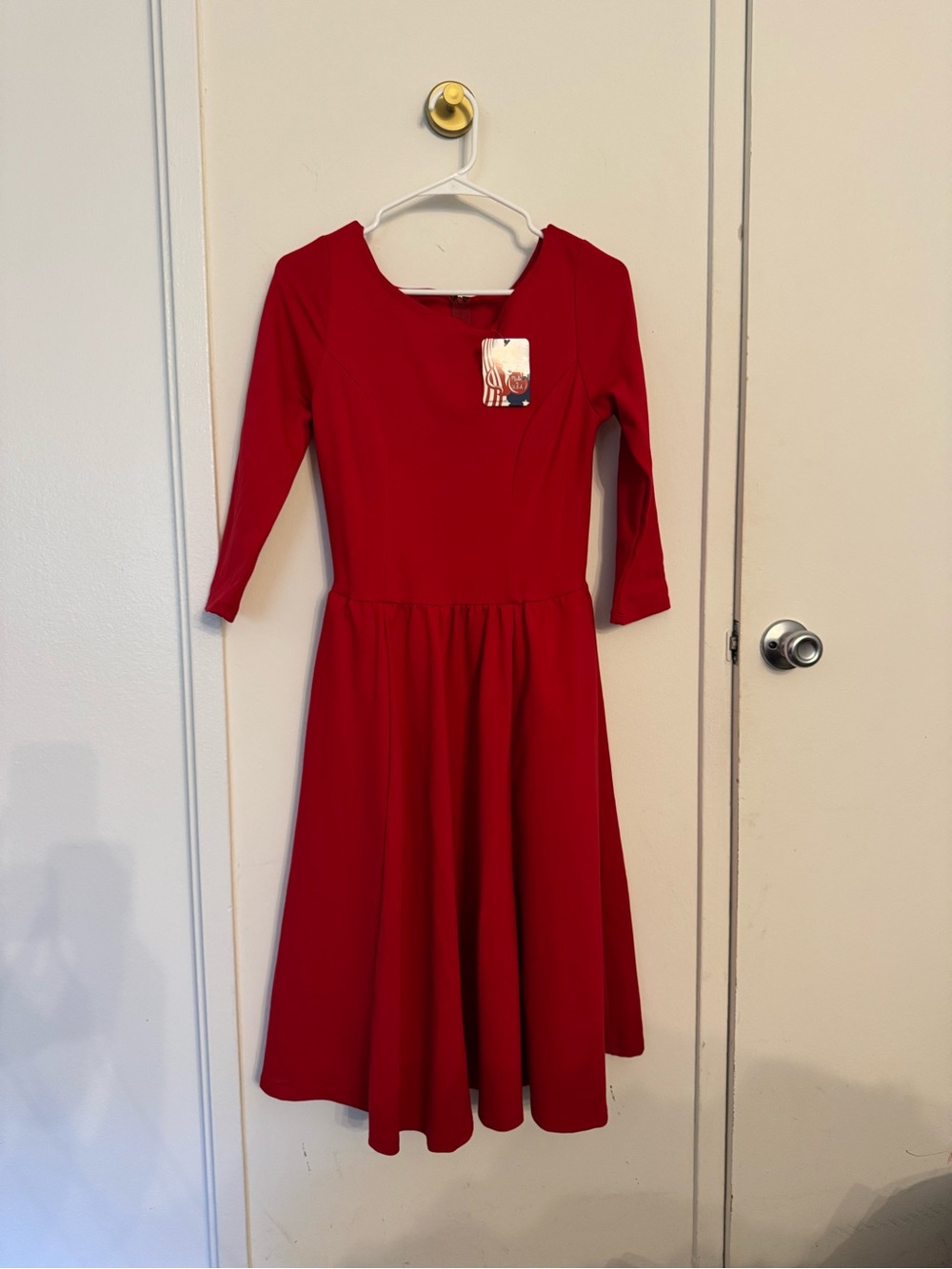 Laura Byrnes red dress Size S NWT